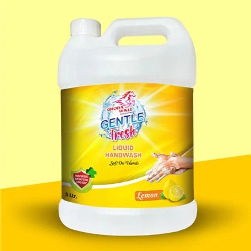 Gentle Fresh Lemon Liquid Handwash-5 L